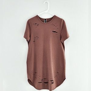 Oversized Distressed Tee